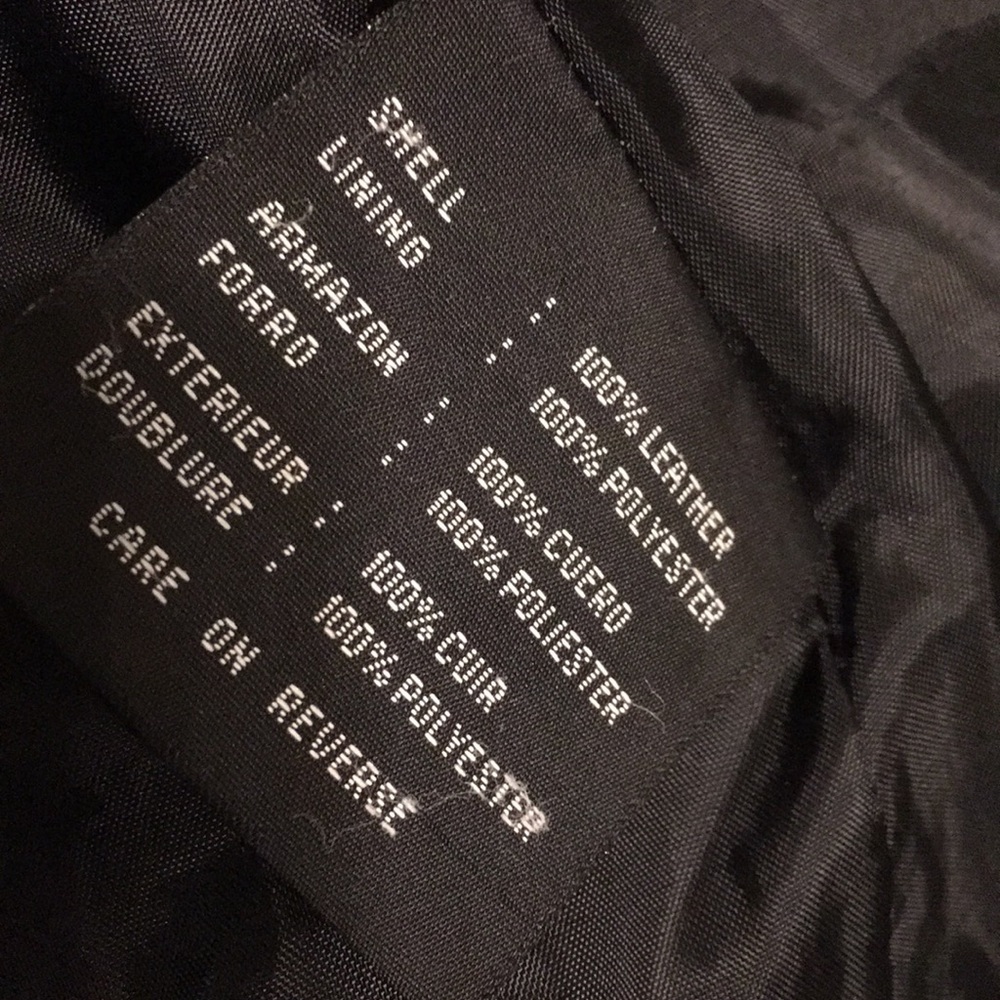 Black Leather Jacket - Picture 8 of 8